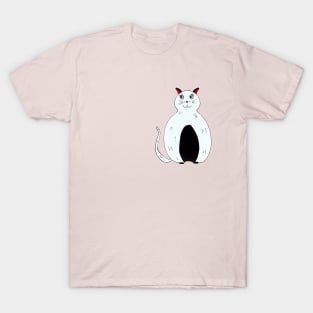 Fat Funny Cat T-Shirt